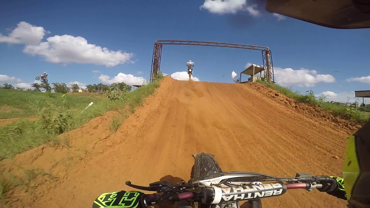 Battle for the win at Cycle Ranch Yz450f