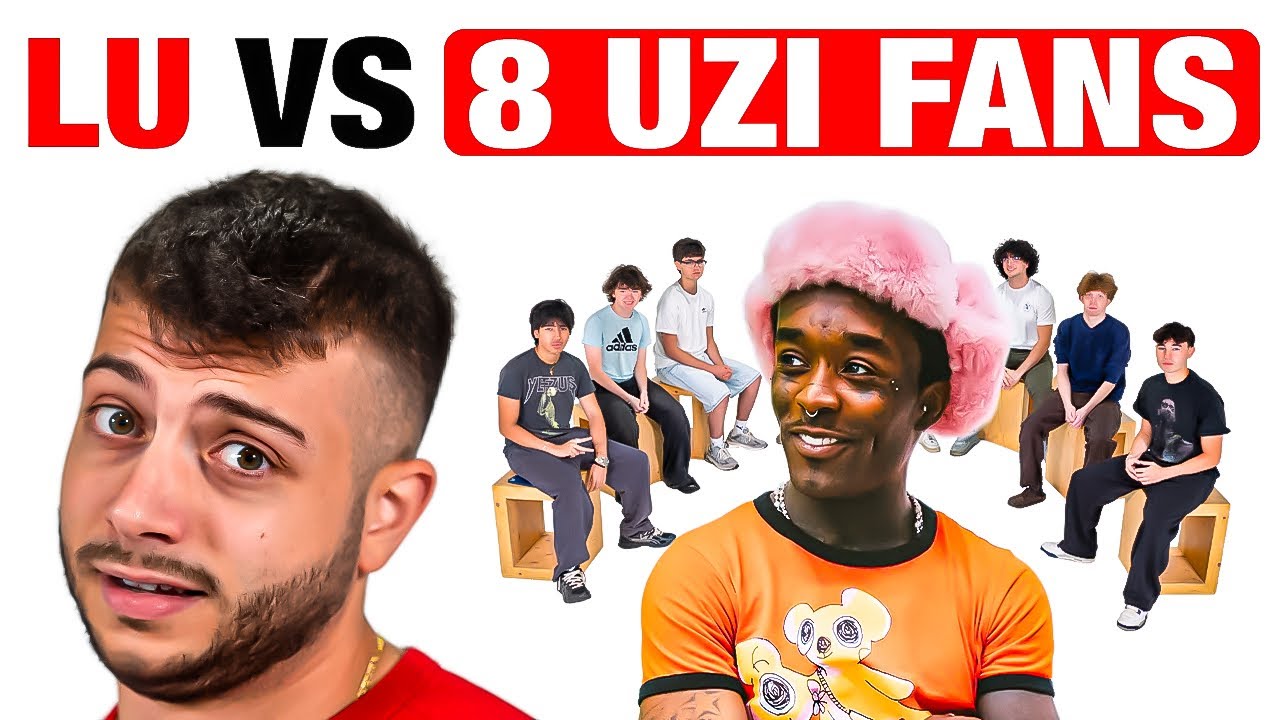 Lu vs. 8 Lil Uzi Vert Fans: IS HE TOP 100?