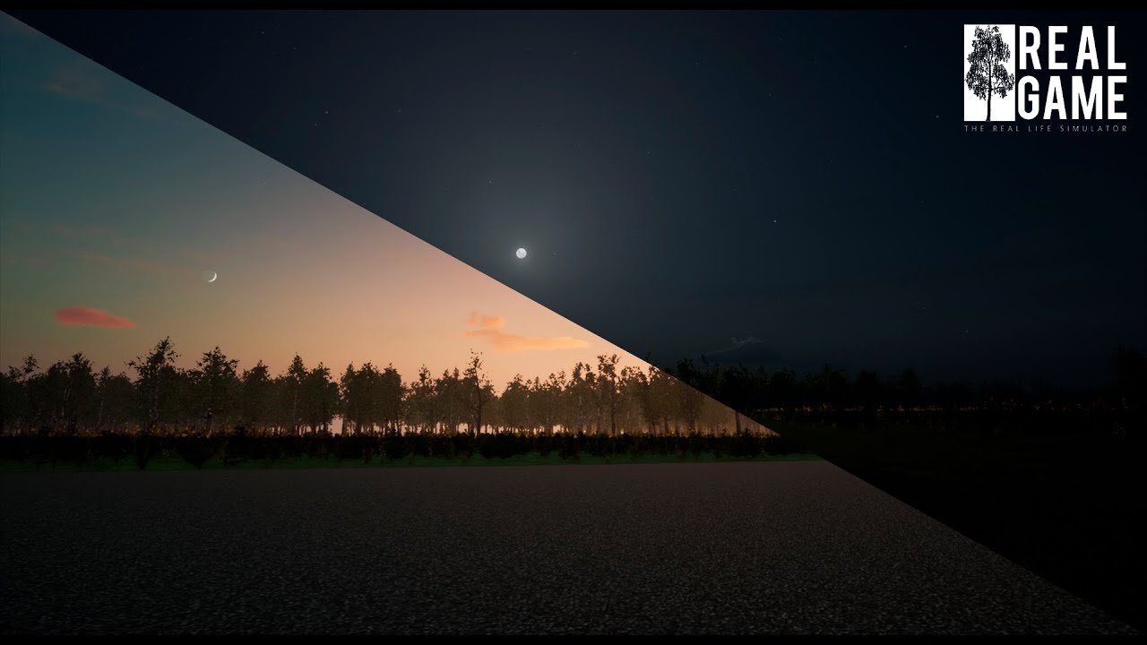 Real Game. Weather & Interaction with World (Ultra Dynamic Sky Integration)