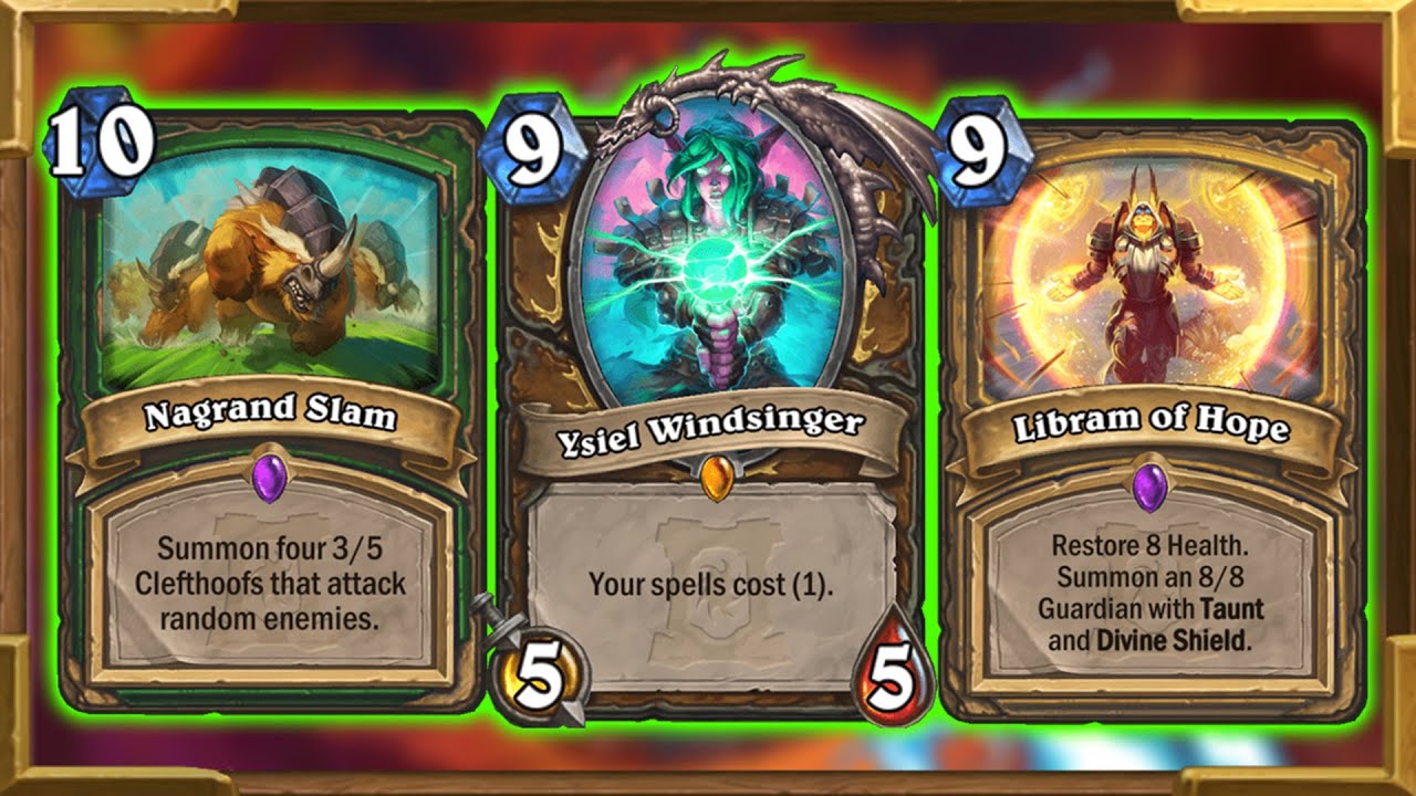 Ashes of Outland New Cards | Keli'dan, Libram of Hope, Ysiel Windsinger & Abyssal | Hearthstone
