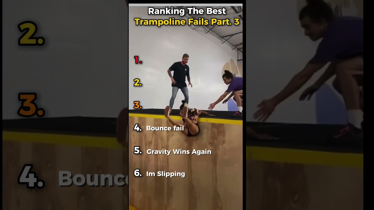 Funniest Trampoline Fails Part 3 #funnyvideos #funny #fail #trampoline