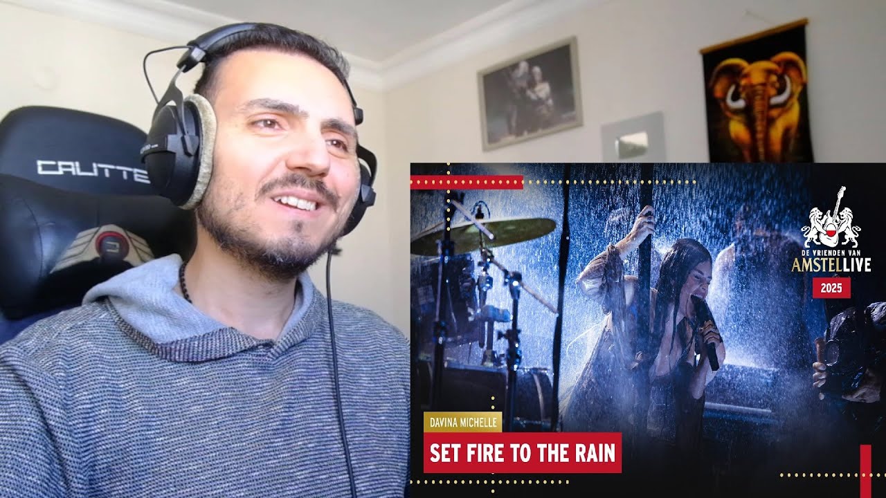 Davina Michelle | Set Fire To The Rain | VVAL2025 Reaction