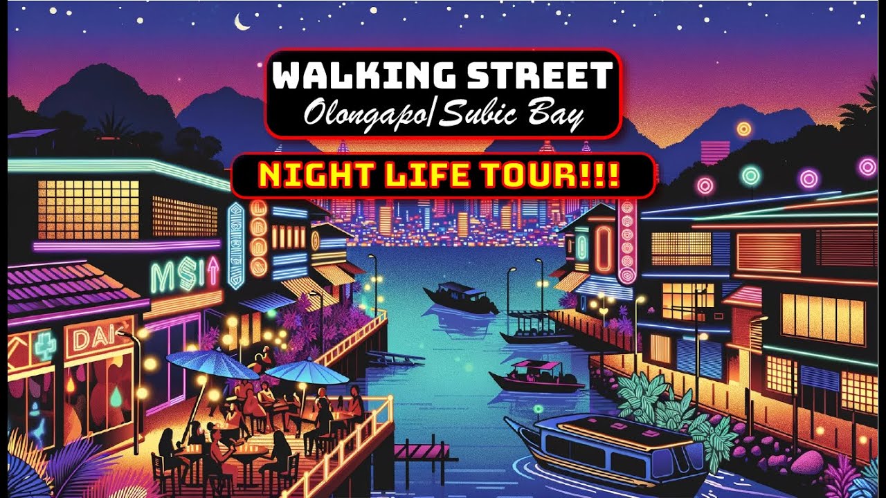 Walking St Olongapo, Subic Bay, Barretto Night Life Tour
