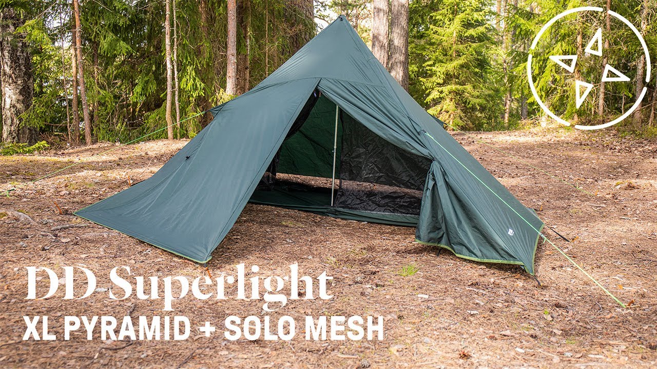 Retken sauvatelttatesti – DD Superlight XL Pyramid + Solo Mesh