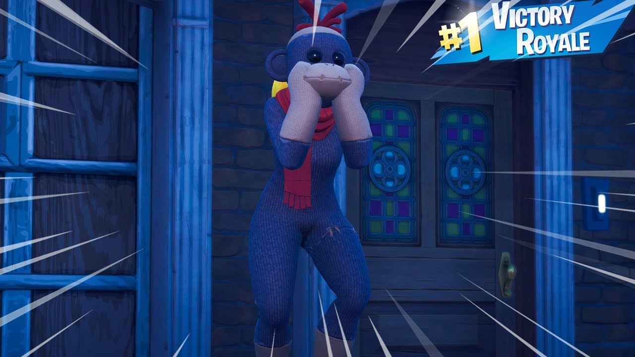 New MONKS Skin Gameplay In Fortnite Battle Royale..