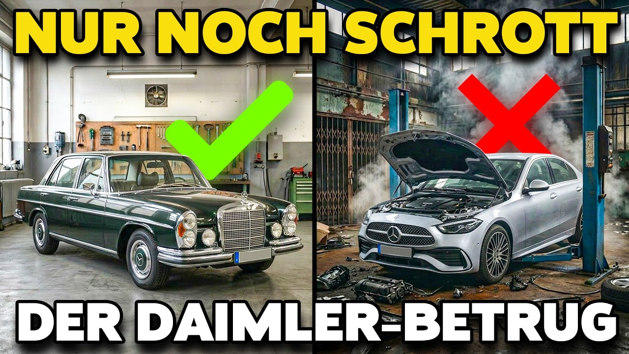 Das Ende von Daimler: Warum Mercedes heute Schrott baut