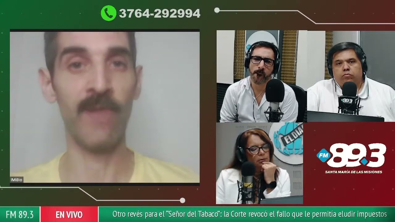 Investigan nuevas especies de art&oacute;podos en Misiones - Alejandro Saint Esteven, bi&oacute;logo, comunicador