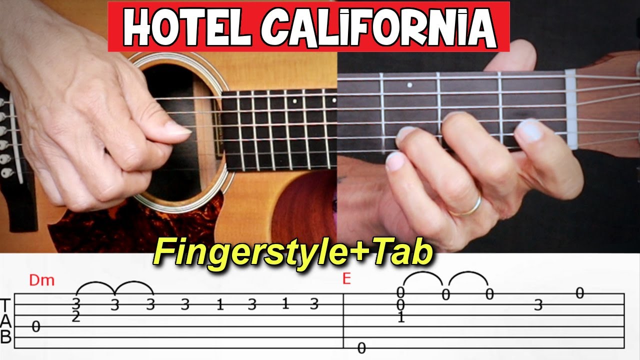 Como tocar HOTEL CALIFÓRNIA (Eagels) - Aula de violão completa - Simplificada