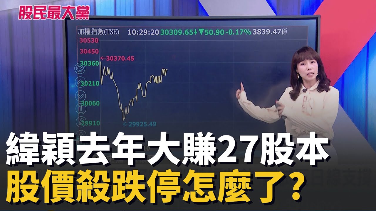 緯穎去年大賺27股本 股價殺跌停怎麼了!?｜【股民最大黨】94要賺錢
