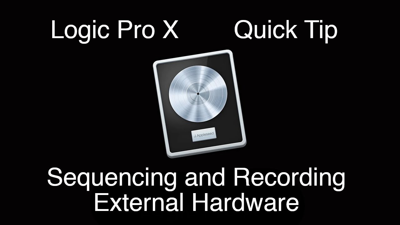 Sequencing and Recording External Hardware with Logic Pro X