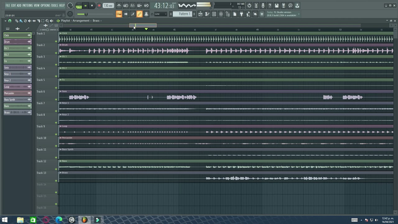Llamando A Mi Destino Secuencia Multitrack NEW WINE
