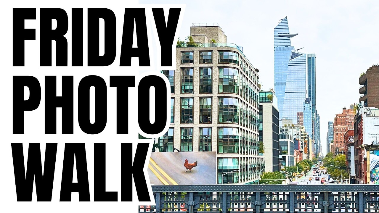 FRIDAY PHOTO WALK || MANHATTAN WEST WITH THE RICOH GR III