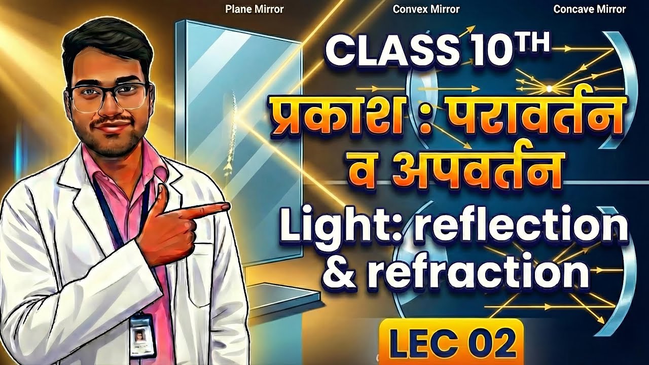 Reflection of Light|LEC02 l CLASS 10 PHYSICS | Ray Diagrams & Magnification Shyam Suman ll BSEB/CBSE