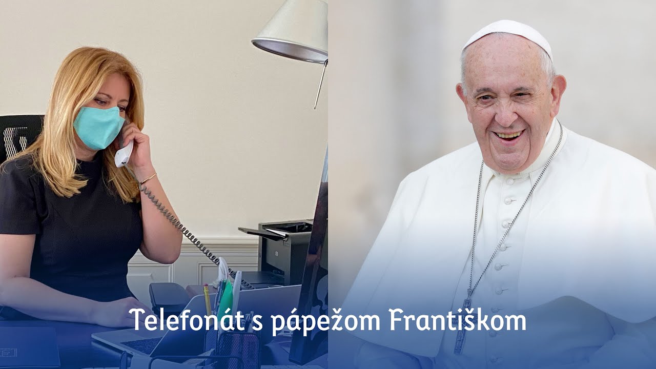 Telefonát s pápežom Františkom
