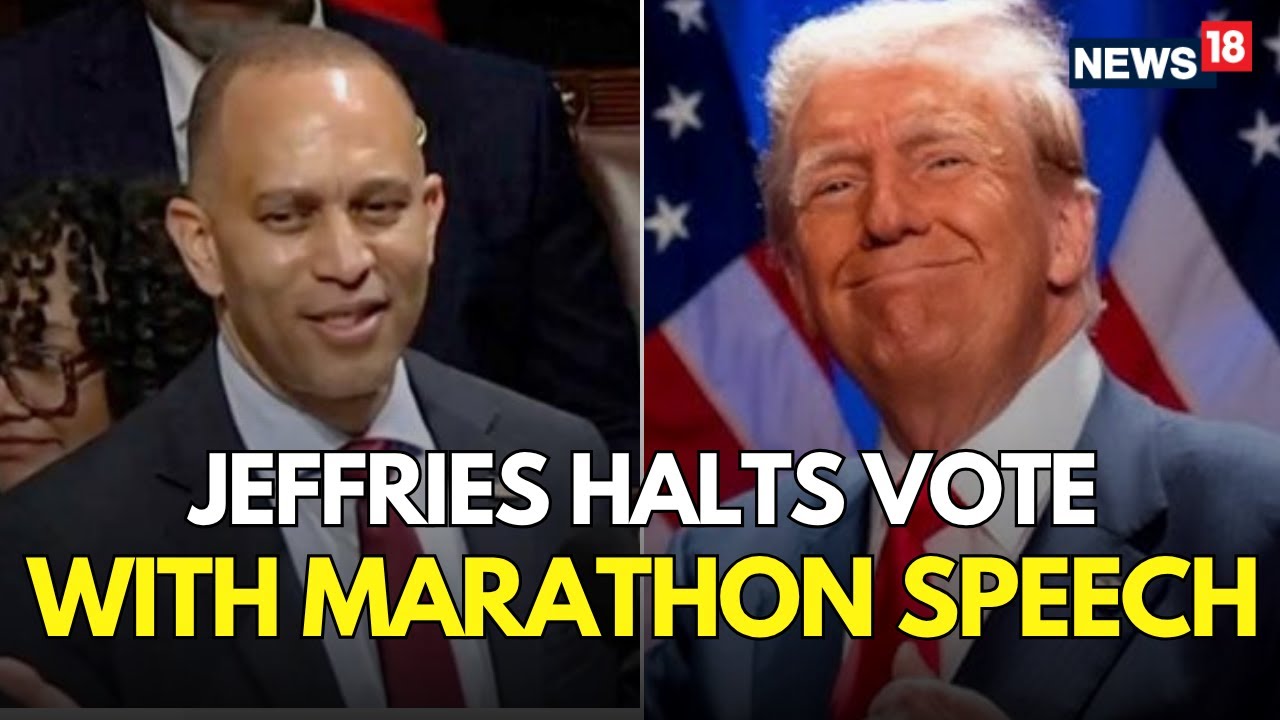 One Big Beautiful Bill | 'Immoral': Hakeem Jeffries Blasts Trump Megabill In Marathon Speech | N18G