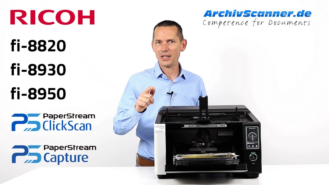 📊 Ricoh fi-8820, fi-8930 & fi-8950 im Vergleich – professionelle Produktionsscanner im Praxistest