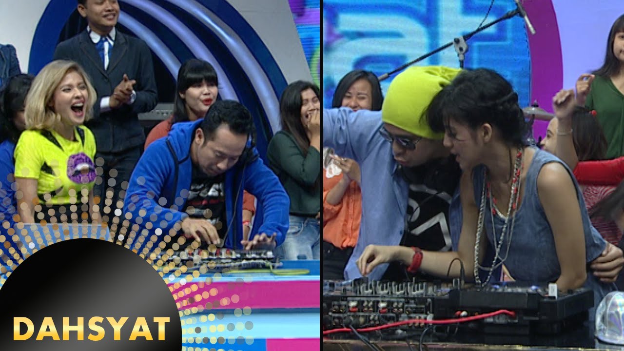 Battle DJ Una & Raffi vs DJ Jacqueline & Denny [Dahsyat] [24 Nov 2015]