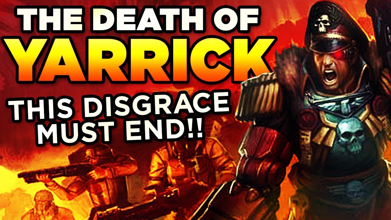 THIS DISGRACE - MUST END!! - 40K Legends - YARRICK | Warhammer 40,000 Lore/Discussion