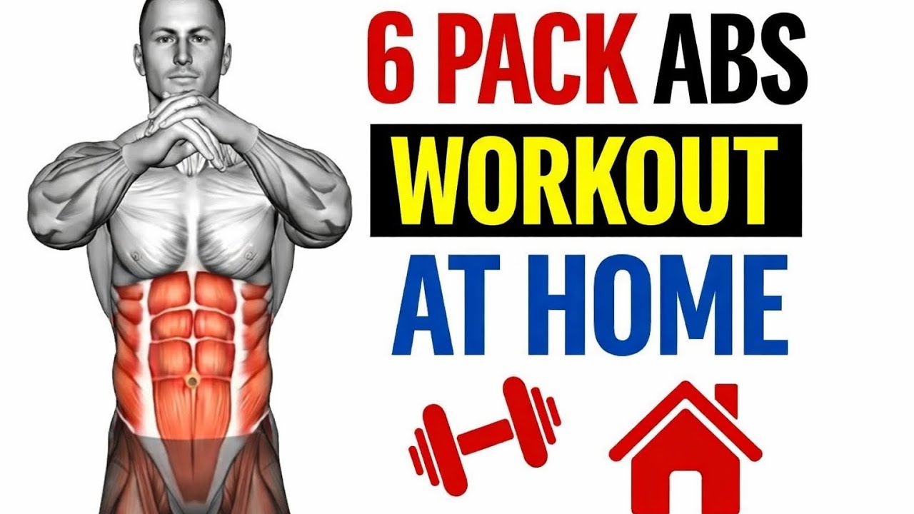Get 6 Pack Abs in 15 Days 🔥 Home Workout “No Equipment”#AbsWorkout#HomeWorkout