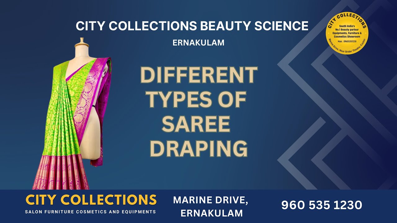 DIFFERENT  TYPES OF SAREE DRAPING