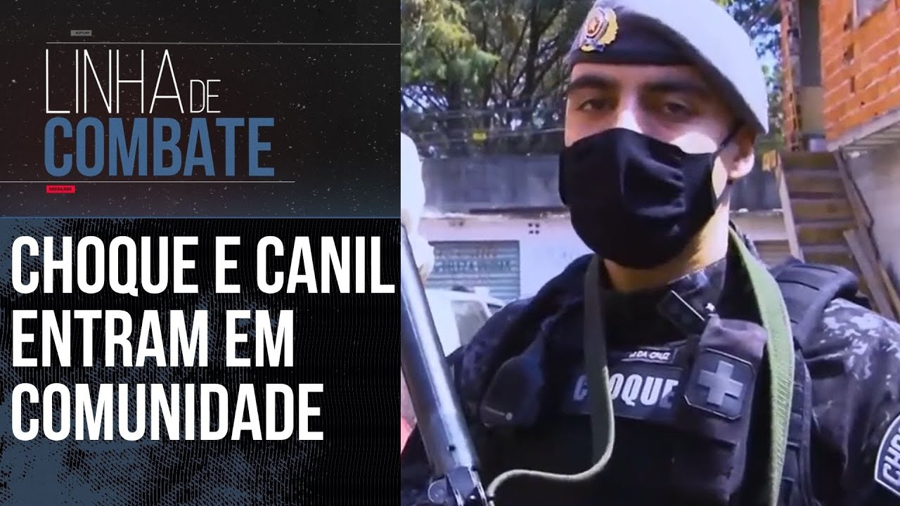 CHOQUE E CANIL ENTRARAM EM UMA COMUNIDADE PERIGOSA DO JAGUARÉ | LINHA DE COMBATE