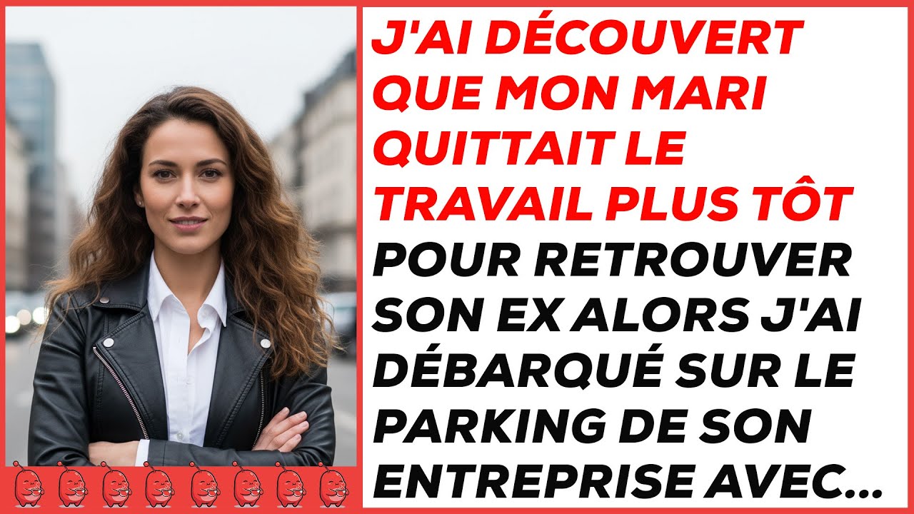 Il quittait le boulot plus tôt pour son ex… je suis arrivée à son travail.