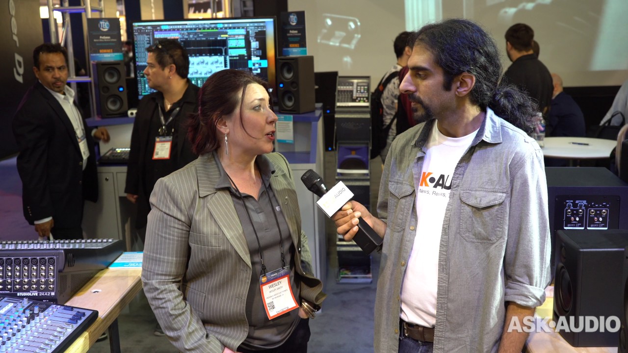 Presonus StudioLive AR Mixers @ NAMM 2017