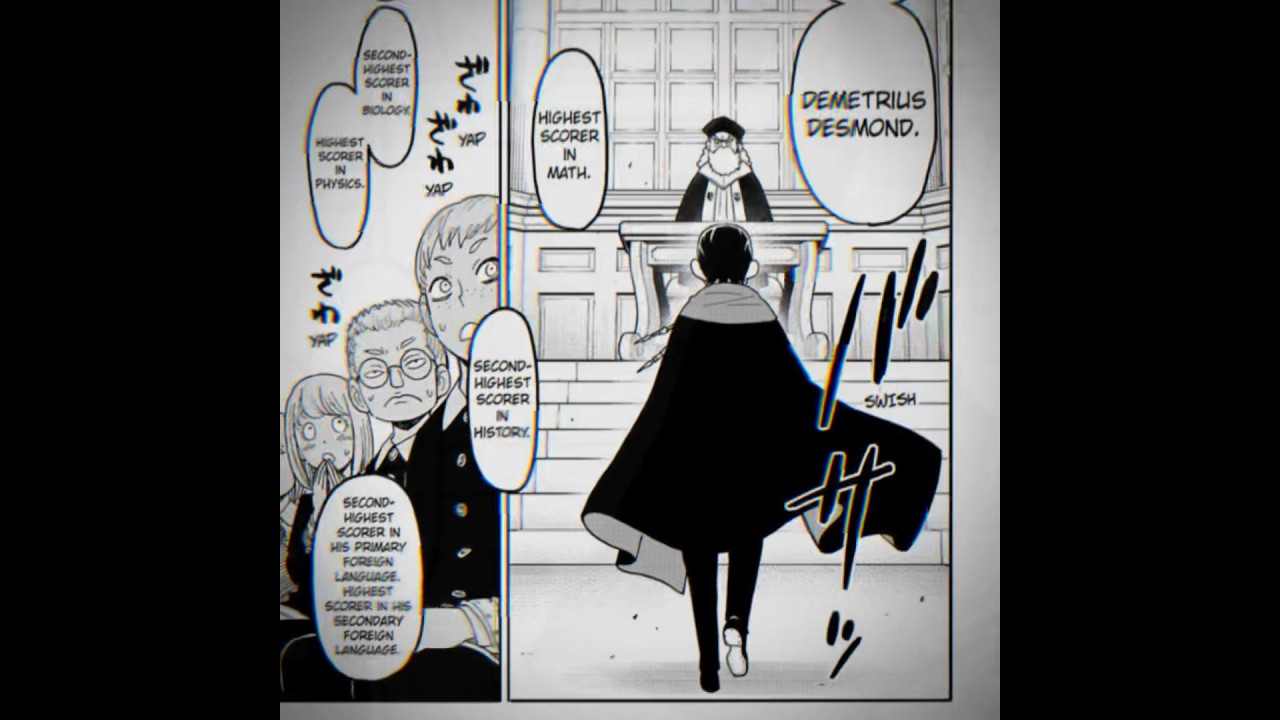 (WARNING: MANGA SPOILERS) | Demetrius Desmon | Spy x Family manga 93 | Damian&rsquo;s older brother reveal