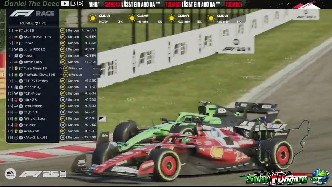 F1 E-Sports GFE European Trip 2026  Stint 1