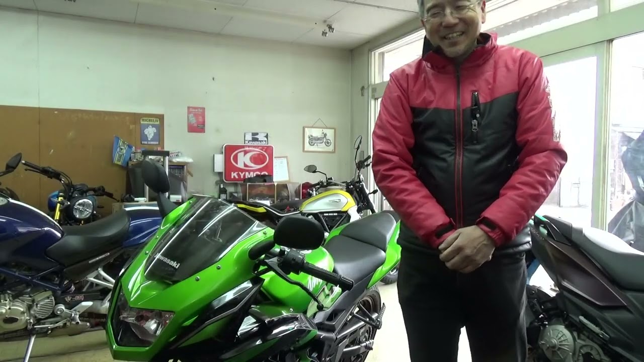 NINJA150RR 水温計と燃料計の状態、その他整備内容
