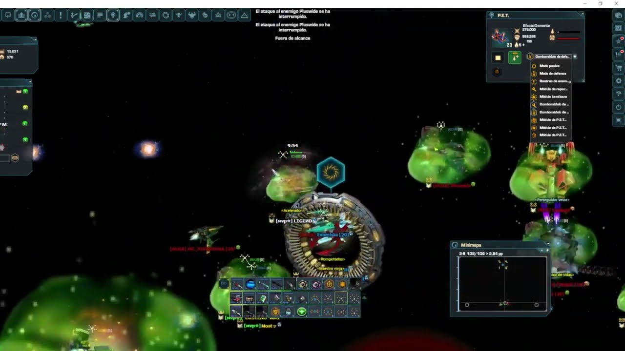 darkorbit Jugando con los pequeñines