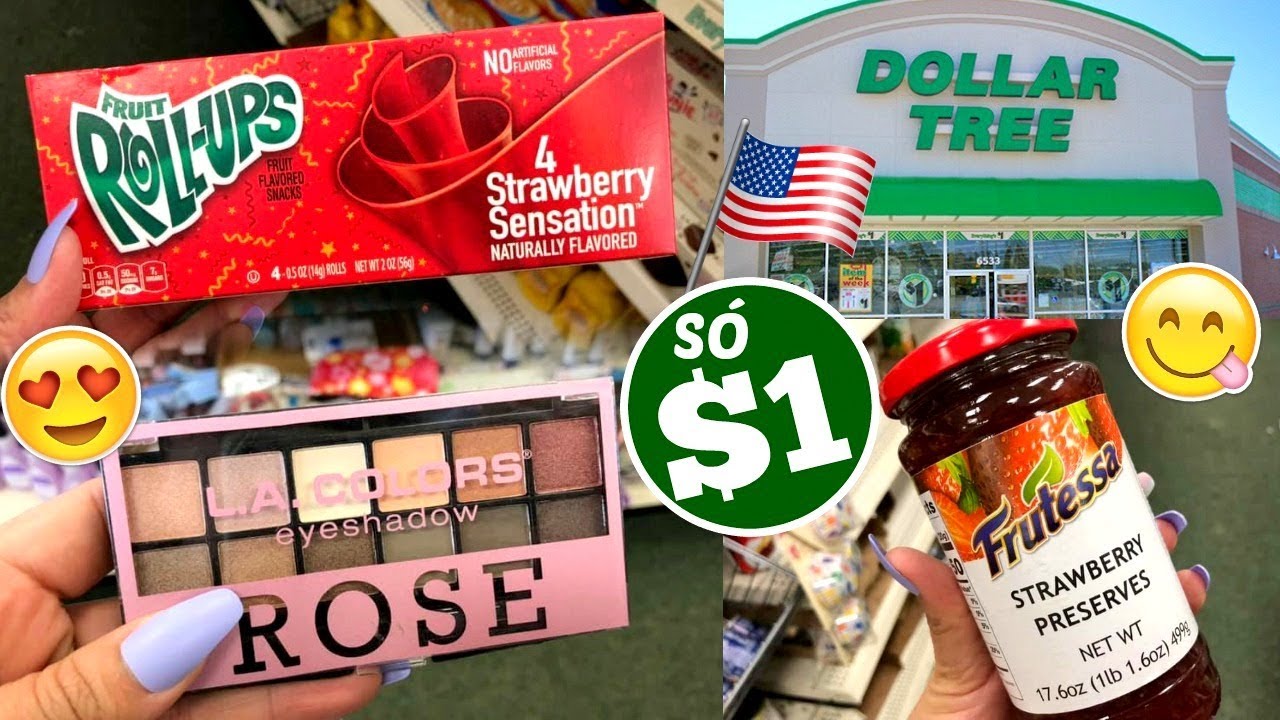 DOLLAR TREE | FAZENDO COMPRAS DA SEMANA NA LOJA DE UM DÓLAR