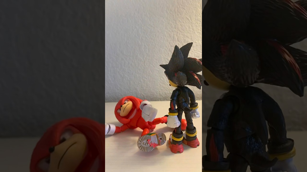 Shadow vs knuckles… who wins? 