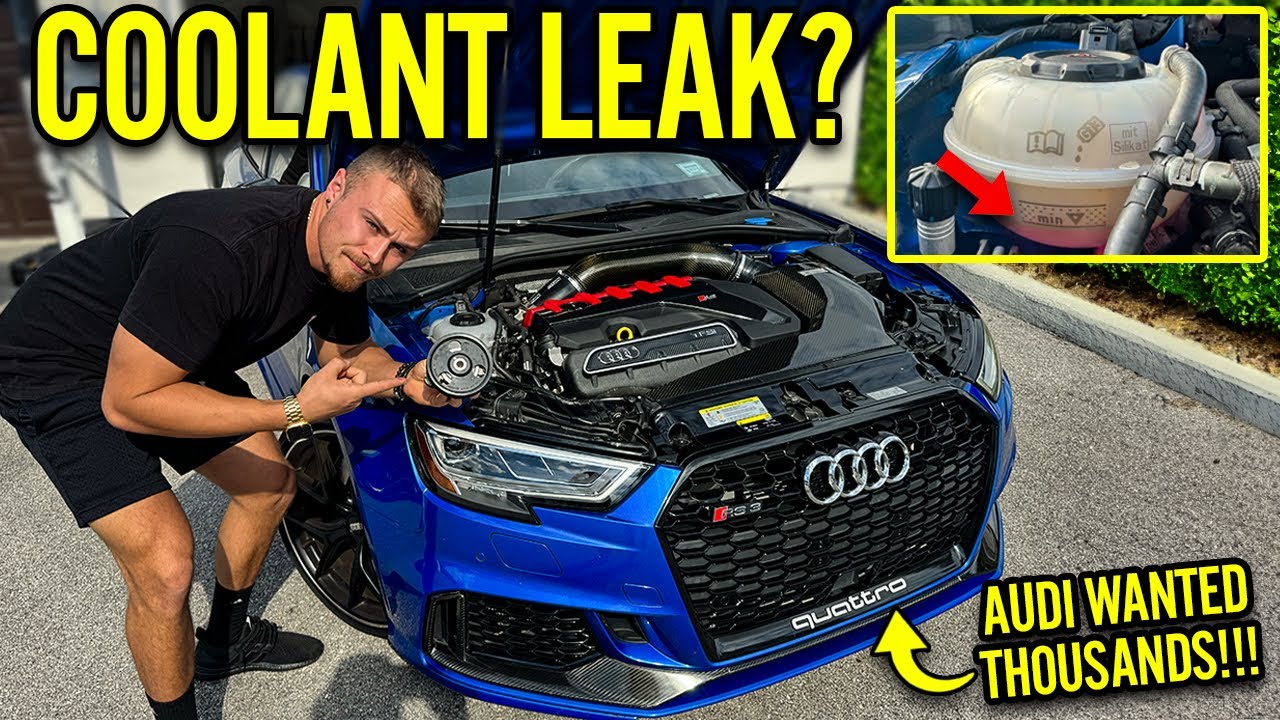 HOW TO REPLACE A WATER PUMP ON ANY AUDI RS3 OR TTRS!