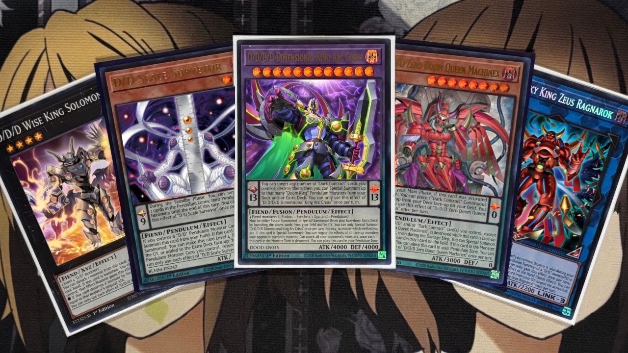Мой профиль колоды D/D/D Yugioh для пост-Doom of Dimensions