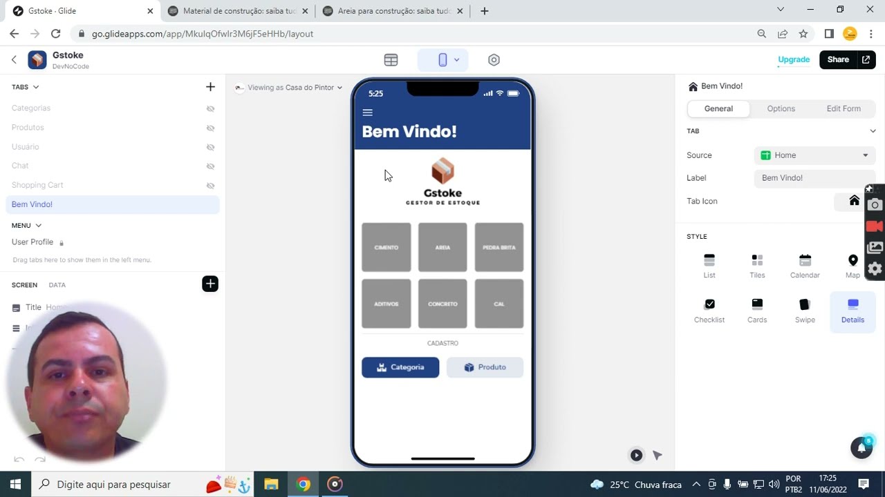 [Glide] Apresenta&ccedil;&atilde;o - Aplicativo de controle de estoque multiempresa