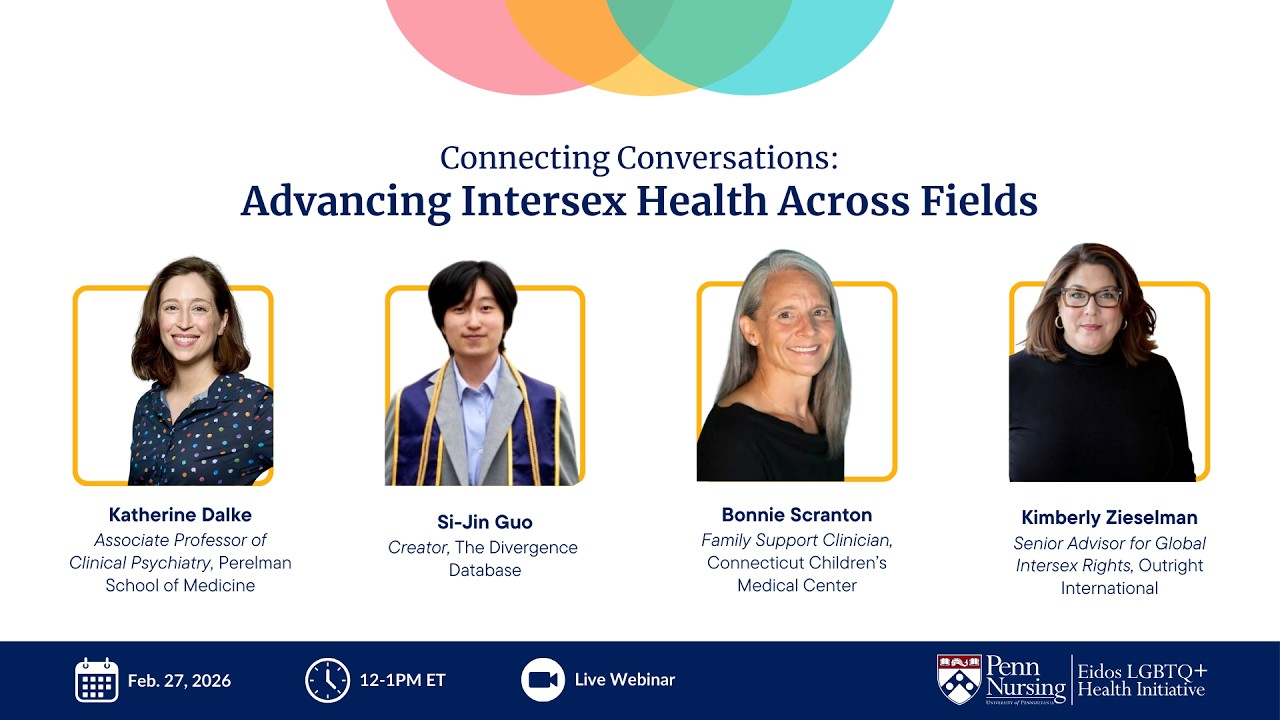 Connecting Conversations: Advancing Intersex Health Across Fields