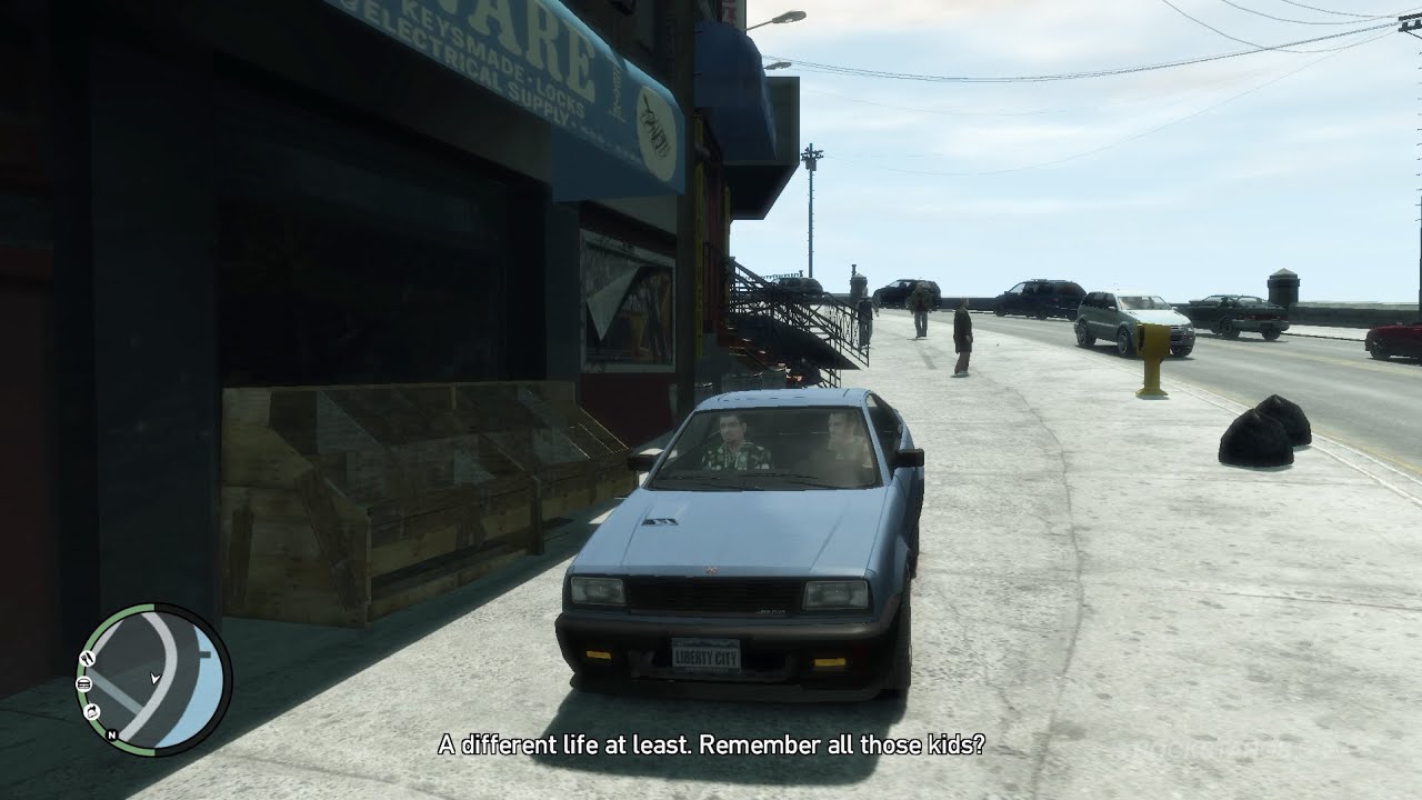 Niko and Roman share memories of their childhood – GTA 4