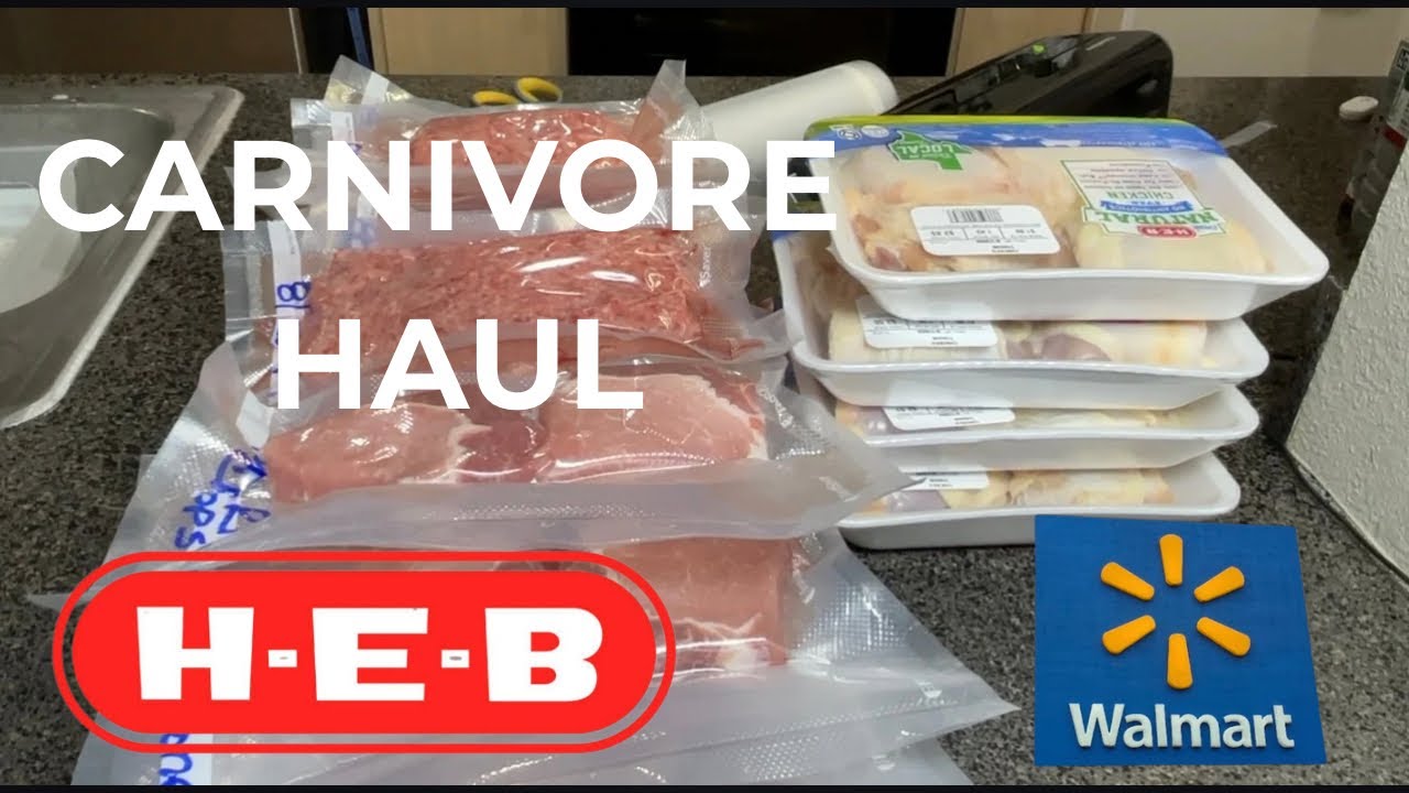 Carnivore Diet Meat Haul and Preservation 