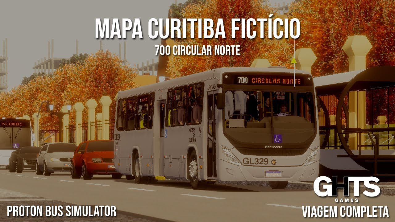 Viagem Completa | 700 Circular Norte - Proton Bus Simulator