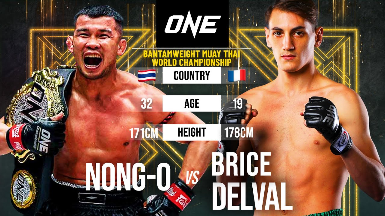 ELITE MUAY THAI 🤯 Nong-O vs. Brice Delval | Full Fight