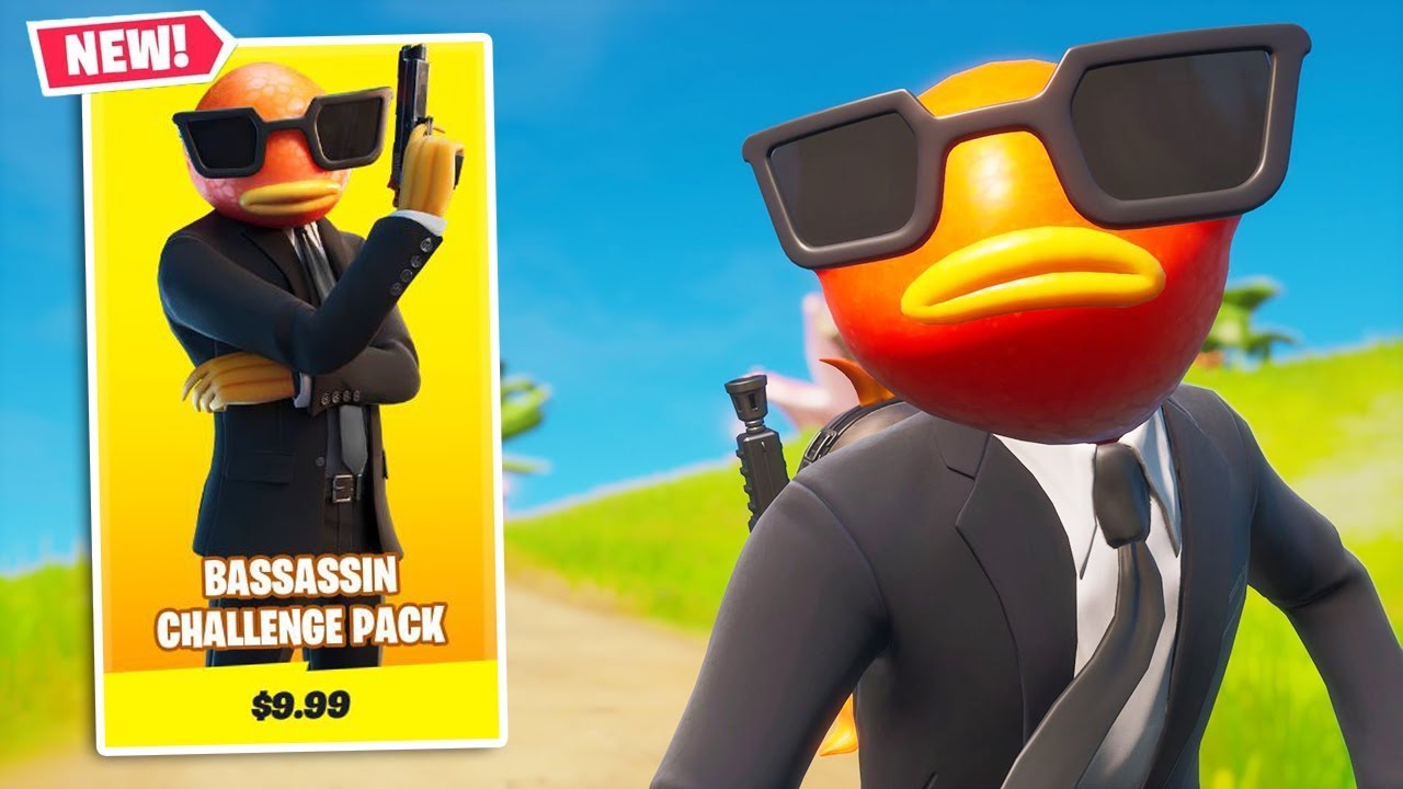 NEW BASSASSIN CHALLENGE PACK Gameplay in Fortnite!