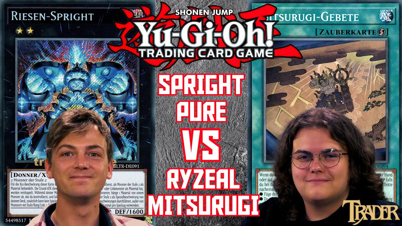 YuGiOh Spright Pure VS Ryzeal Mitsurugi deutsch | Stream Duell 971 | Master Duel | Trader 2025