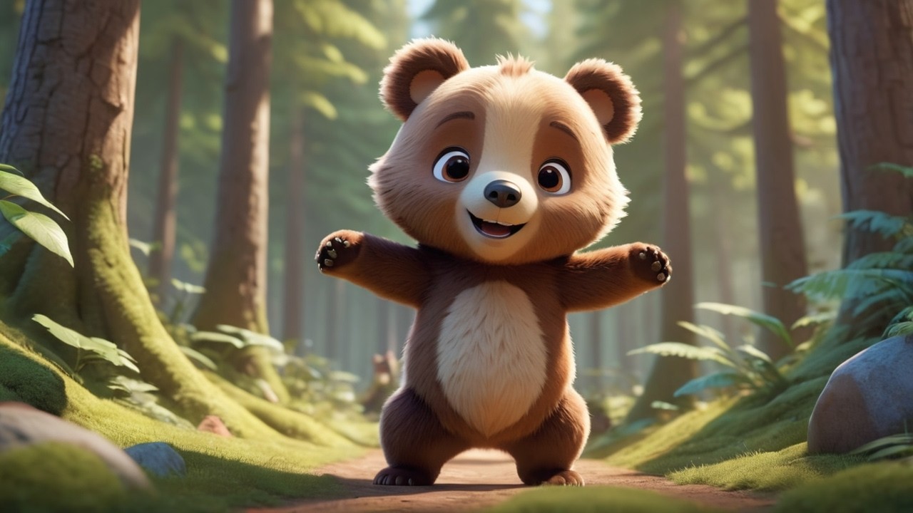 🐻💃 Танцующий Медвежонок — Весёлый Детский Танец