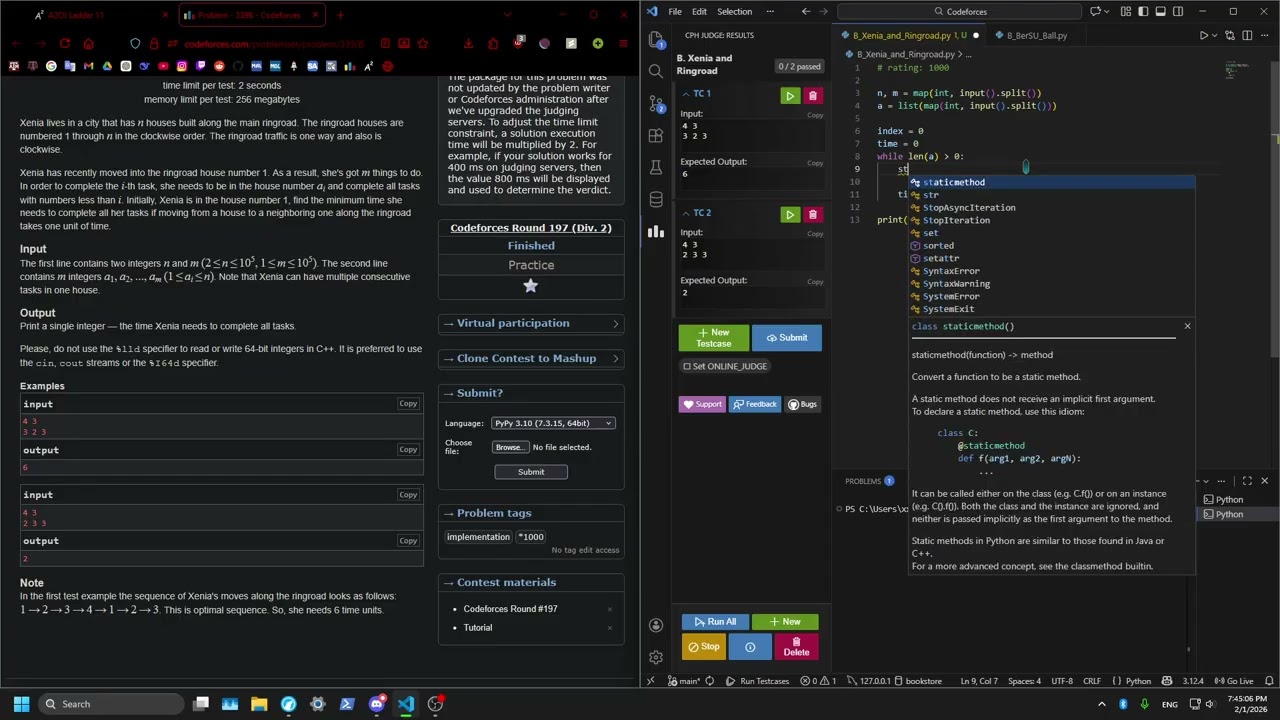 Programming Every Day Until I Hit Codeforces GM | Day 28