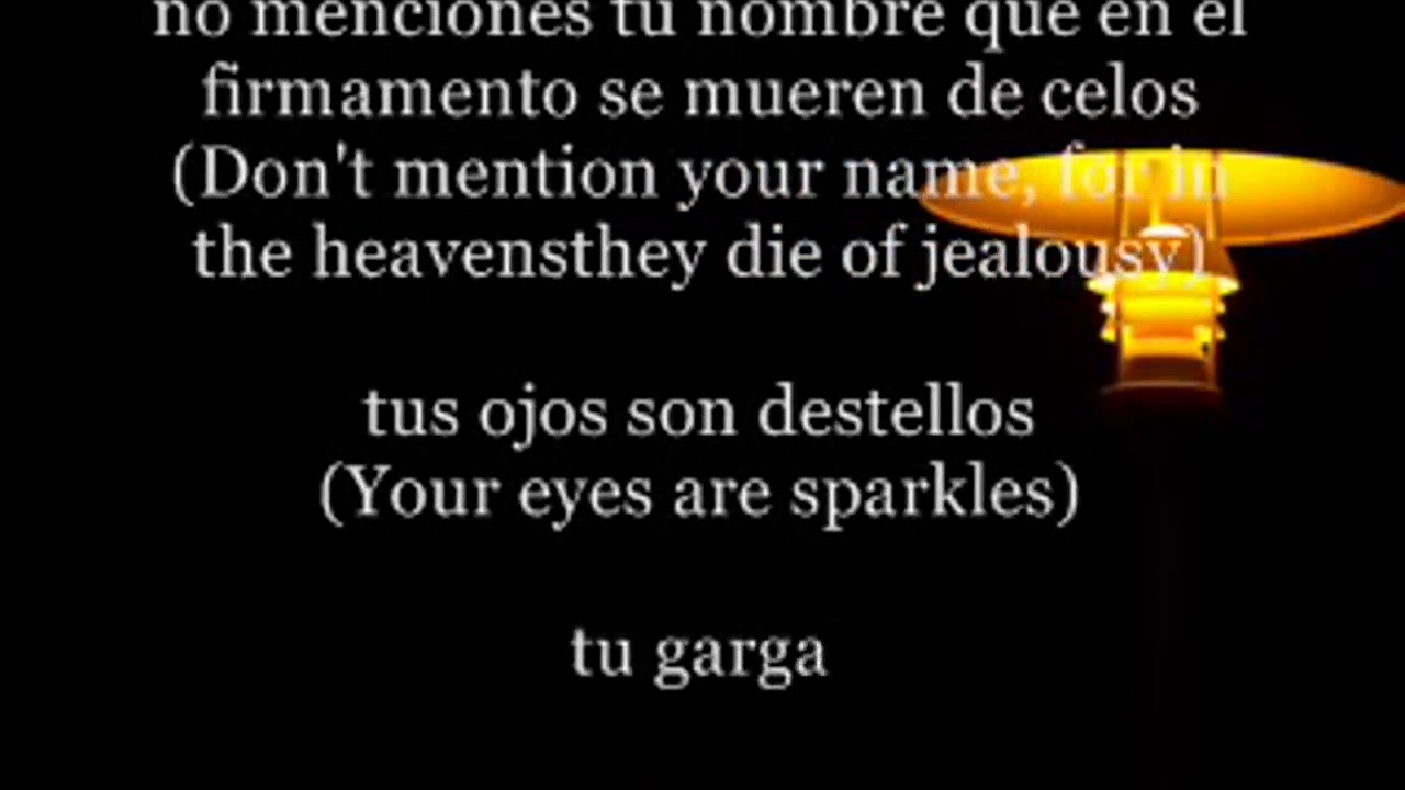solamente tu   pablo alboran with English translation