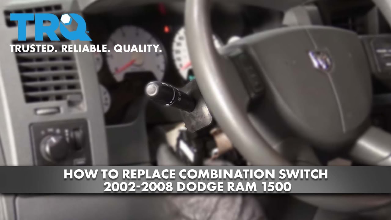 Как заменить комбинированный переключатель на Dodge RAM 1500 2002-2008 годов выпуска