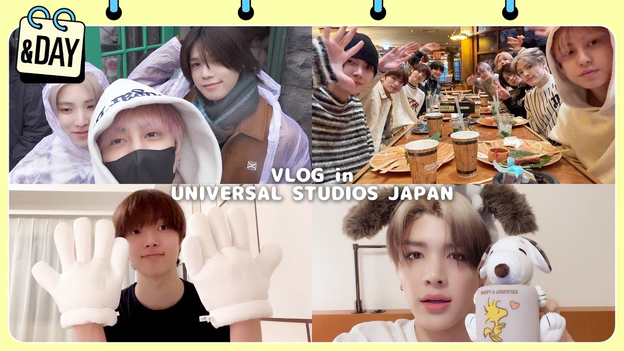 [&DAY] VLOG in Universal Studios Japan EP.2 - &TEAM