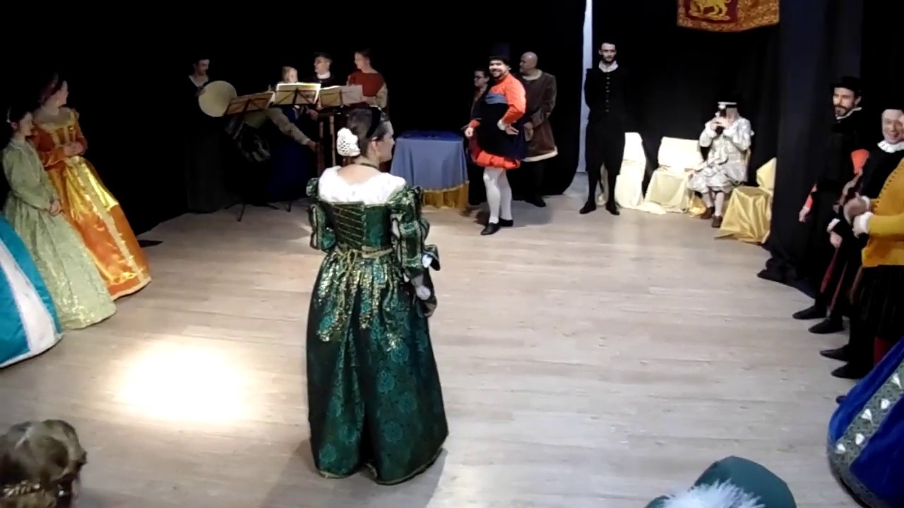 Gagliarda during Venetian Renaissance ball by Vento del Tempo, 24.02.2019