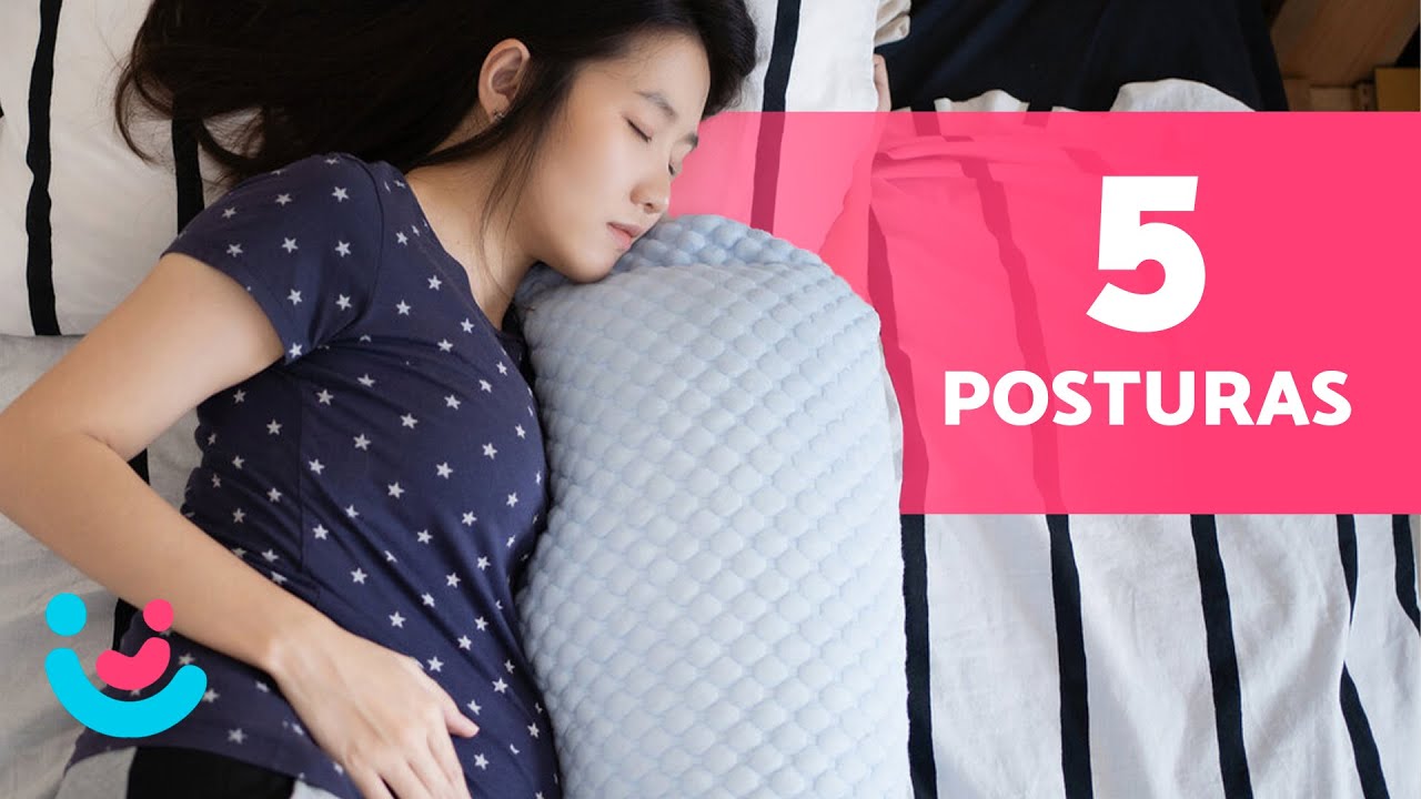 C&oacute;mo DORMIR en el EMBARAZO (5 Posturas) 🤰🏻💤